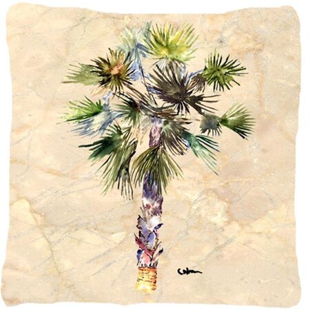 Carolines Treasures Carolines Treasures 8481PW1414 Palm Tree Indoor & Outdoor Fabric Decorative Pillow 8481PW1414